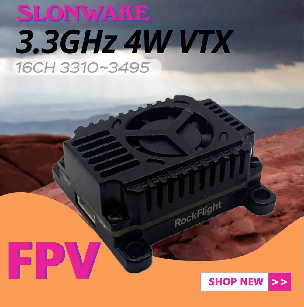 SLONWAKE FPV 3.3G 16CH 4000mW  - Drone Receiver recensie en prijs