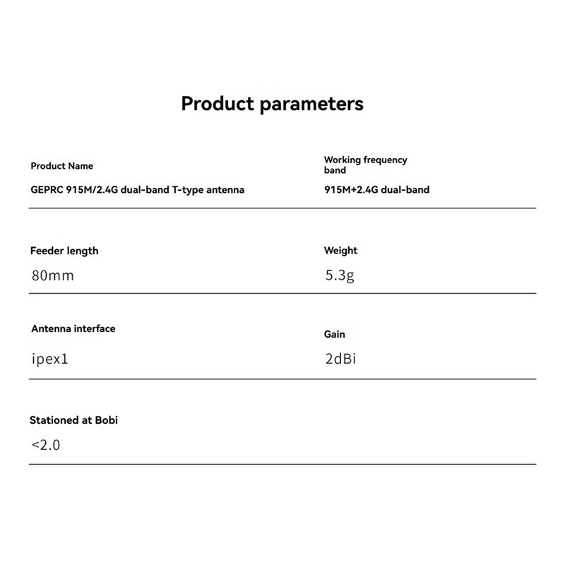 YSS-T-Antenne 80Mm Voor DIY RC - Drone Receiver recensie en prijs