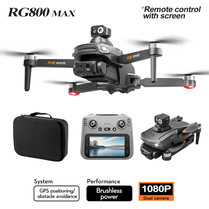 NIEUWE RG800 MAX Drone 1080P H - Drone Gimbal recensie en prijs