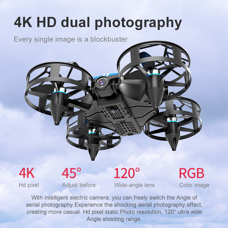 NIEUWE Mini Drone 812PRO beroe - Drone Gimbal recensie en prijs